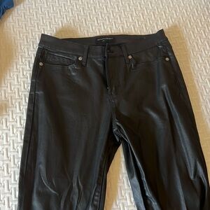 Banana Republic faux leather pants, skinny fit